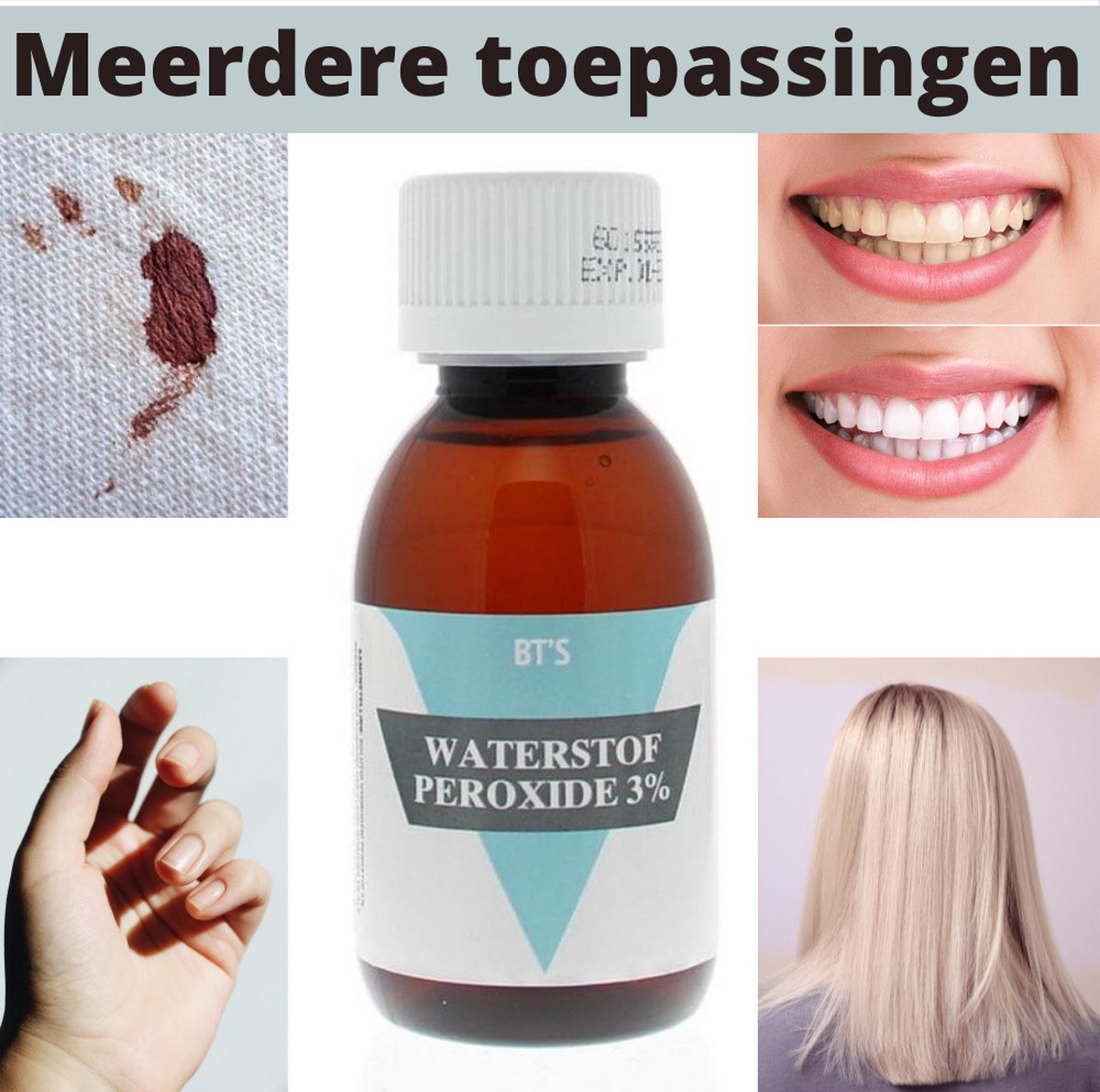 Waterstofperoxide 3 Procent 120ml Hydrogen Peroxide 3 