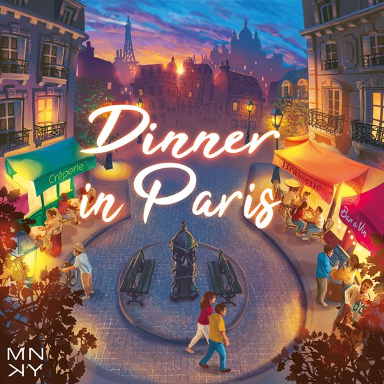 Dinner in Paris - Bordspel. 10+
