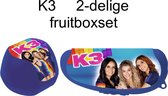 Coffret fruits 2 pièces K3 - Coffrets produits frais - Coffret pomme + Coffret banane. Hanne-Marthe-Julia.