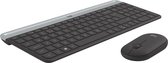 Logitech MK470 - Toetsenbord RF Draadloos - QWERTZ - Duits / Grafiet