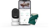 Owlet Monitor Duo 2 - NOUVEAU - Smart Sock and Cam 2 - Moniteur bébé le plus complet avec moniteur d'oxygène et de fréquence cardiaque - Vert