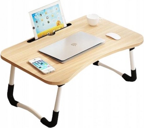 Opvouwbare laptop tafel - Tablet Tafel - Werktafel - Ontbijttafel - Bedtafel