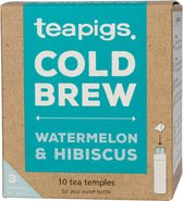 teapigs Pastèque & Hibiscus - Cold Brew 10 sachets de thé (6 pack - 60 sachets de thé)