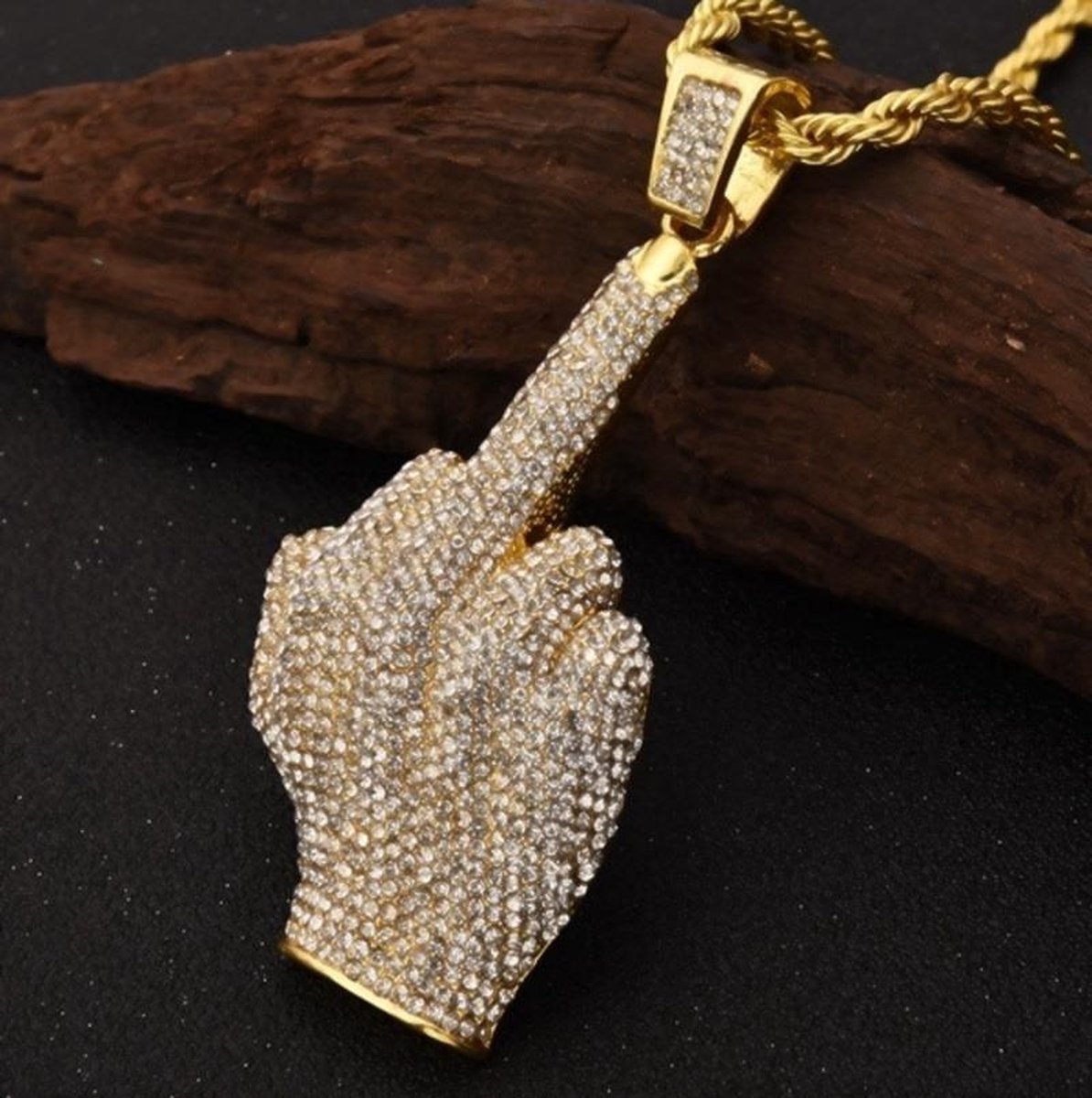 Chandler gouden leeuw ketting voor vrouwen/mannen, goud Chandler gouden leeuw ketting voor vrouwen/mannen, goud