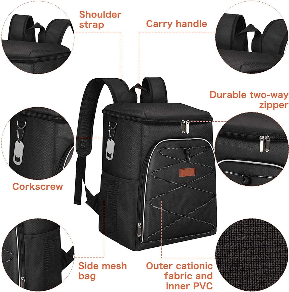 Picknick rugzak picknick picnic backpack zomer