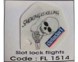 Dart Flights - 10 sets (30 stuks) - 100 micron - Slot Lock Flights