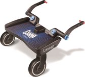 Lascal BuggyBoard Maxi Planche pour poussette pour enfants avec grand espace au sol, accessoire de poussette pour enfants de 2 à 6 ans (22 kg), compatible avec presque toutes les poussettes et landaus, bleu