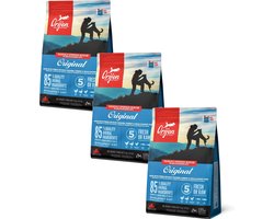 Orijen Whole Prey Original Dog Kip&Kalkoen - Hondenvoer - 3 x 2 kg