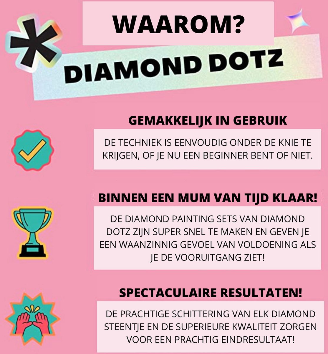 DIAMOND DOTZ Dotzies Pets Armbandjes - Diamond Painting - 804 Dotz - 21x2 cm — afbeelding 2