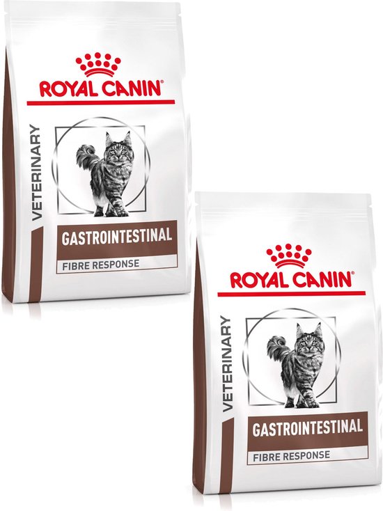 Royal Canin Veterinary Diet Fiber Response - Nourriture pour chat - 2 x 4  kg | bol.com