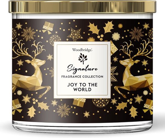 Woodbridge Cire Tumbler Joy To The Worlds 565gr Bougie parfumée - Noël