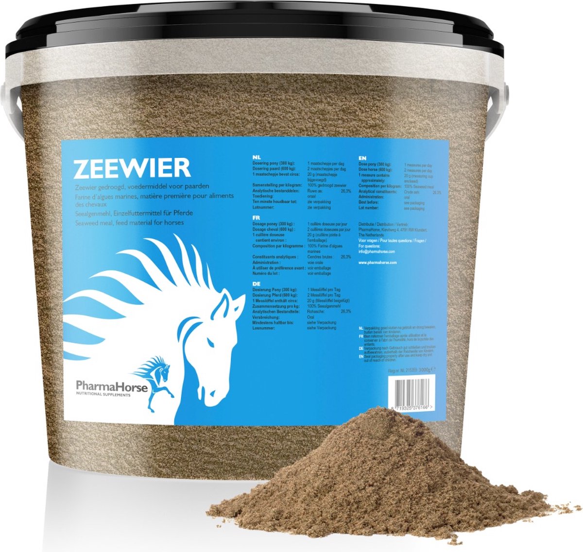 Zeewier paard 3000 gram