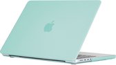 Mobigear - Laptophoes geschikt voor Apple MacBook Pro 14 Inch (2021-2024) Hoes Hardshell Laptopcover MacBook Case | Mobigear Matte - Groen - Model A2442 / A2779 / A2918 / A2992