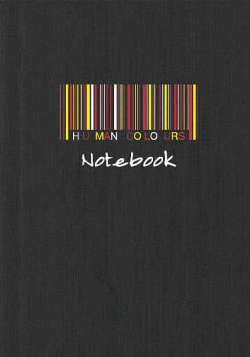 Peleman - Creative Notebook – Human Colours, Kashmir – 14,8 x 21 cm (A5) – zwart