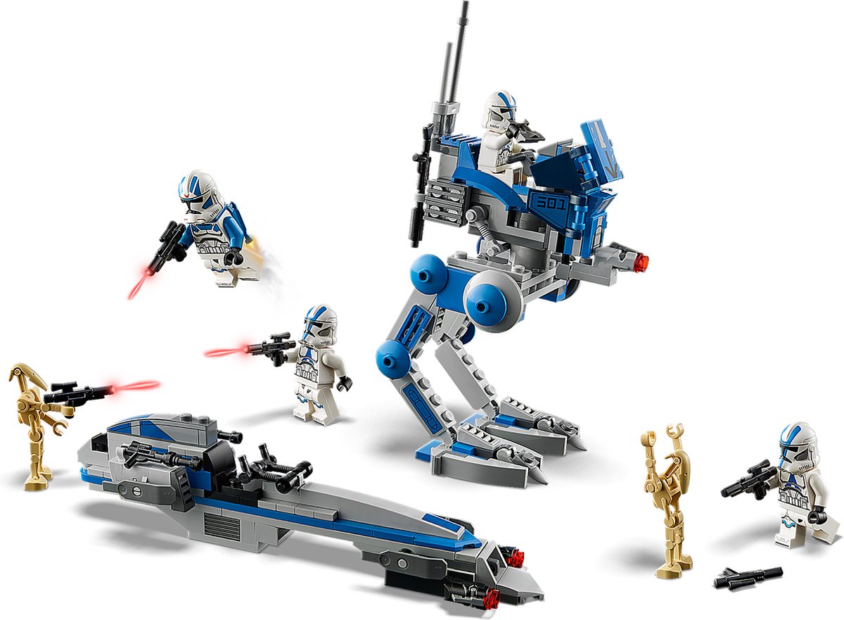 LEGO Star Wars 501st Legion Clone Troopers 75280 — afbeelding 4