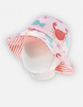 chapeau-UV-crabe-rose-noukies-archimedes-T4-6/8 ans