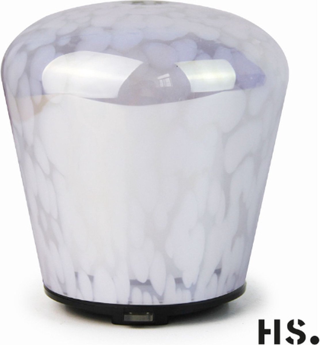 Home Society Glass Diffuser Mushroom White Dots