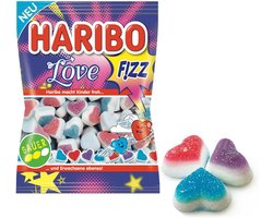 Haribo Love F!ZZ - zuur snoep in fruitsmaken - 1kg zak