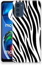 Trendy Telefoonhoesjes Motorola Moto E32 Smartphone hoesje Zebra