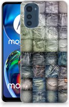 Leuk Hoesje Motorola Moto E32 Telefoonhoesje Spijkerbroeken