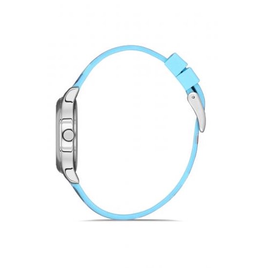 Daniel Klein DK.1.13182-5 - Montre - Analogique - Enfant - Garçon - Bracelet silicone - Rond - Blauw - Multicolore - Argenté