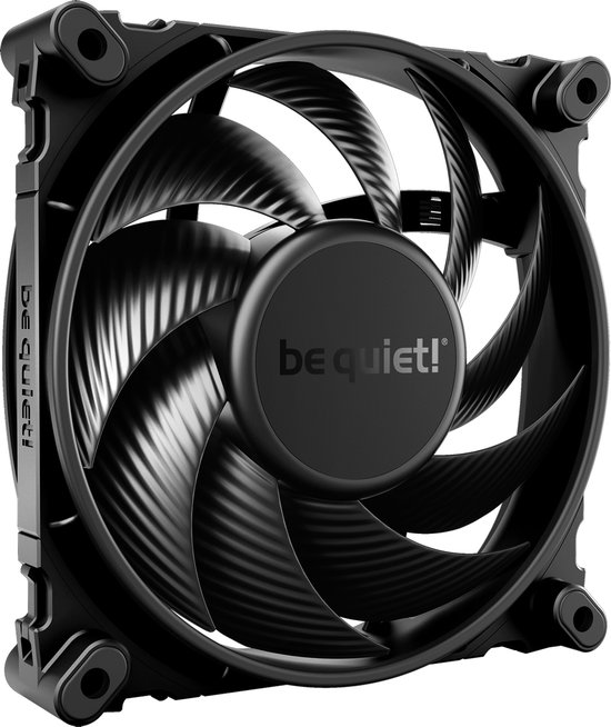 be quiet! Silent Wings 4 - Ventilatorhuis - 120 mm - 4-pin - PWM - 1600 RPM - zwart