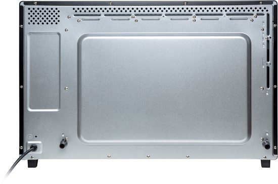 Inventum OV607B Vrijstaande oven - 60L - Hetelucht - Draaispit - 100-230°C - 5 ovenstanden - Zwart