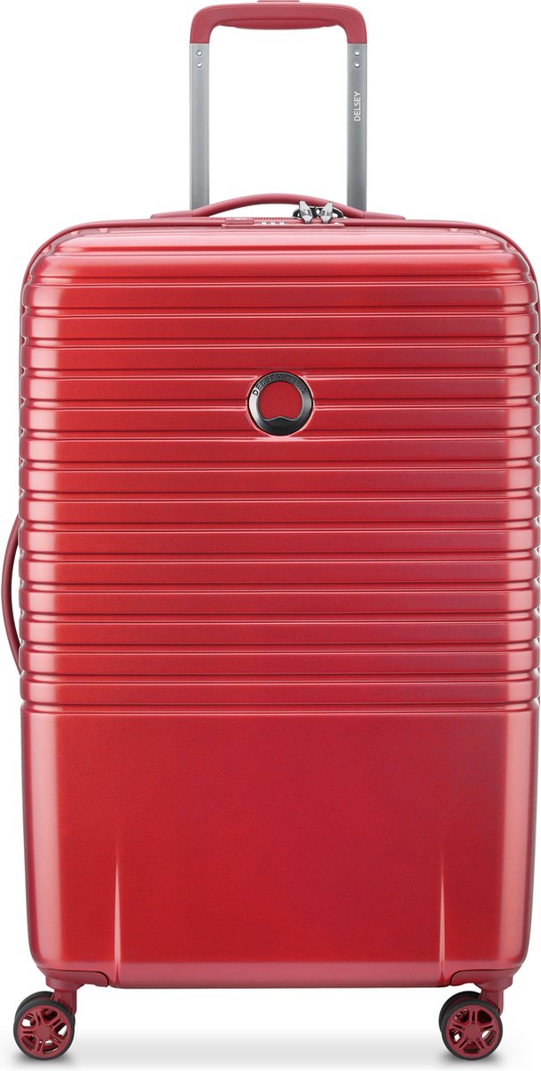 Delsey Caumartin Plus reiskoffer 69 cm met TSA slot en SECURITECH® 2 – Red
