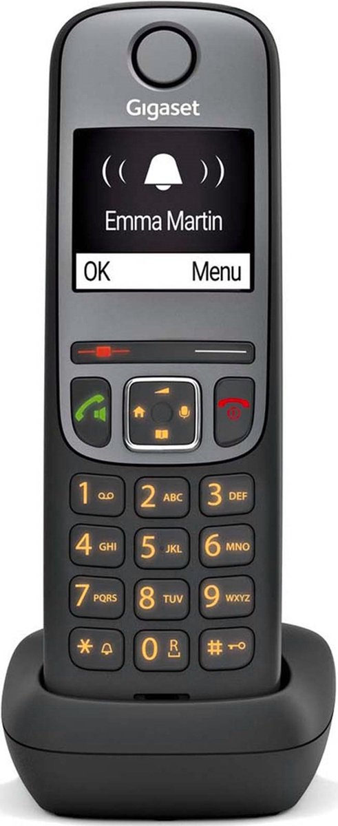 Gigaset A705A Duo Telefoons Zwart foto 5