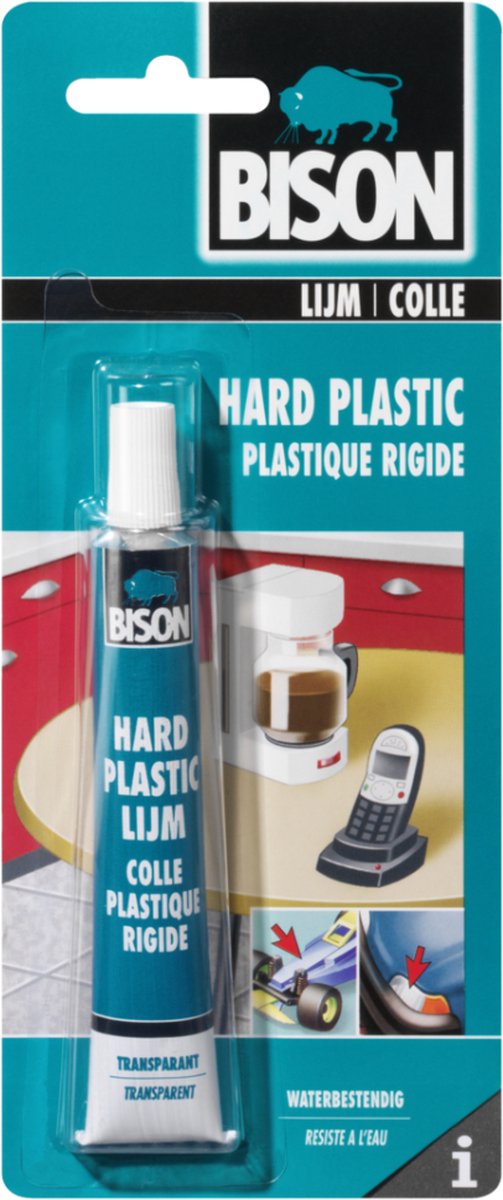 Bison Hard Plastic Lijm - 25 ml | bol.com