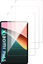 Screenprotector geschikt voor Xiaomi Pad 5 - Gehard Glas Beschermglas Tempered Glass Screen Protector - 3 Stuks