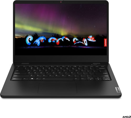 Lenovo 14w Gen 2 (82N8001JMH) Notebook 35,6 cm (14") - 4 GB DDR4 - Windows 11 - Zwart - Lenovo - Hoofdafbeelding
