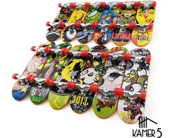 Vinger Skateboard PRO - Aluminium - Mini Skateboard - Fingerboard - Vingerboard - Set 3 Stuks Willekeurig