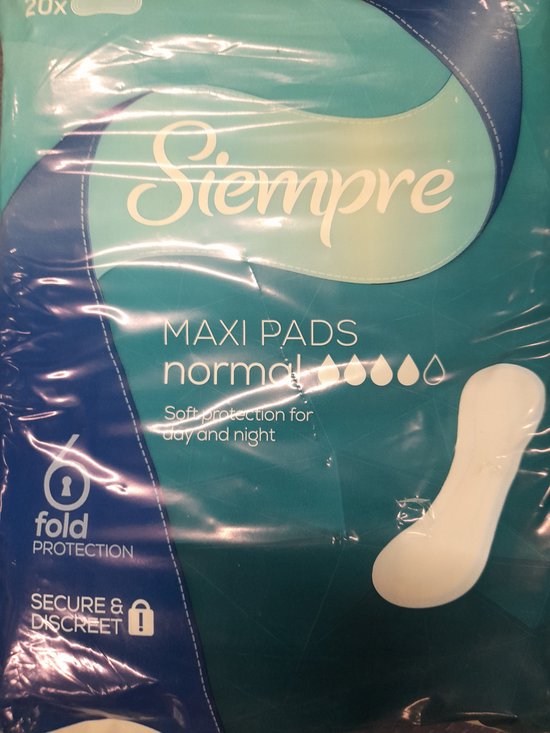 Siempre maxi pads normal 20 stuks bol