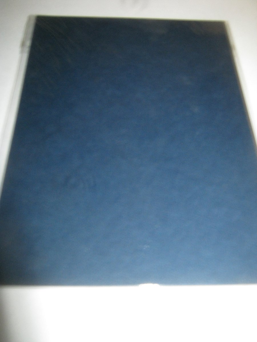 Papicolor Enkele kaart A6 nachtblauw 200grs 6 stuks 105x148mm