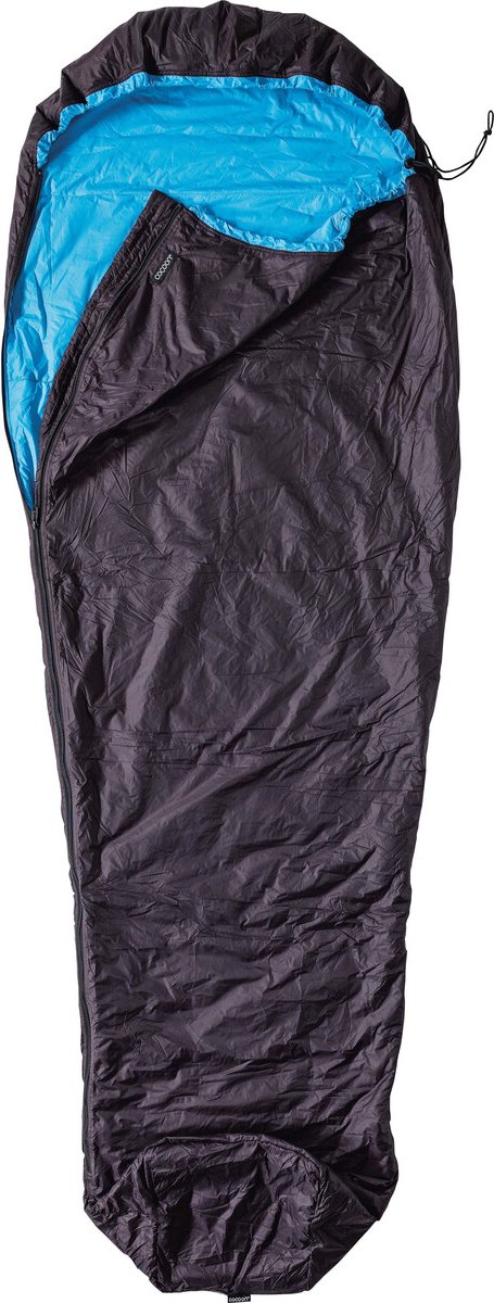 Cocoon Inner Bag Ripstop Nylon/Primaloft, zwart/turquoise