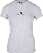 Gorilla Wear - Estero T-Shirt - Grijs Gemeleerd - XS
