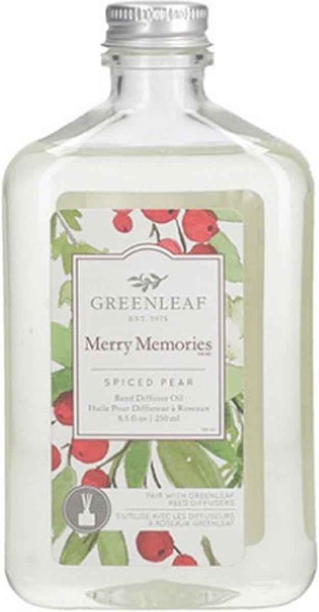 Greenleaf Diffuser Refil Oil Merry Memories