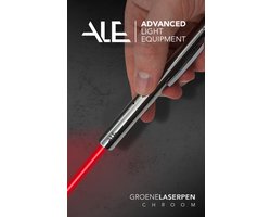 ALE Professionele laserpen - Rood - laser - USB oplaadbaar - Aluminium behuizing - Presenteren