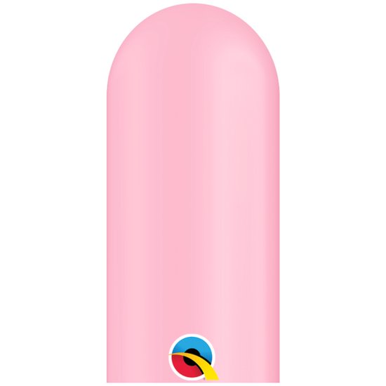 Qualatex 350Q Ballons Tournants Moyens, Rose - Paquet de 100