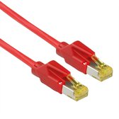 Draka UC900 premium S/FTP CAT6a 10 Gigabit netwerkkabel / rood - 0,50 meter