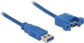 Delock - USB 3.0 A Male naar USB 3.0 A Female - 1 m