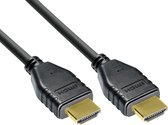 HDMI kabel - HDMI2.1 (8K 60Hz + HDR) - CU koper aders / zwart - 3 meter