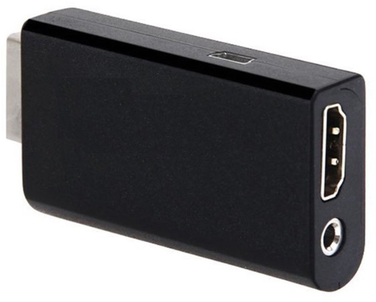 HDMI adapter voor Sony PlayStation 2 / zwart