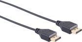 Câble fin DisplayPort - version 1.2 (4K 60Hz) / noir - 2 mètres