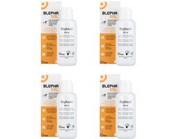 Blephasol - 4 x 100ml - Reiniging Oogleden en oogcontouren - Voordeelverpakking