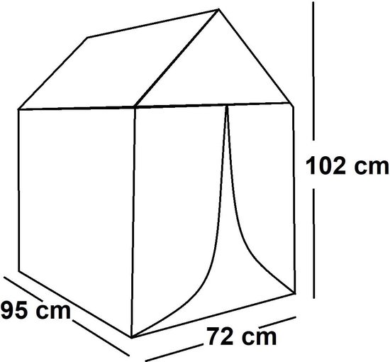 Zosenyer Speeltunnel, 4 In 1 Kruiptunnel Met Kindertent, Ballenbad En Tas Tent Voor Binnen Buiten Jongens Meisjes Rood 2118086684