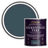 Rust-Oleum Blauwe Verf voor keukentegels - Avondblauw 750ml