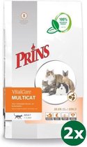 Prins chat vital care multicat nourriture pour chat 2x 1,5 kg
