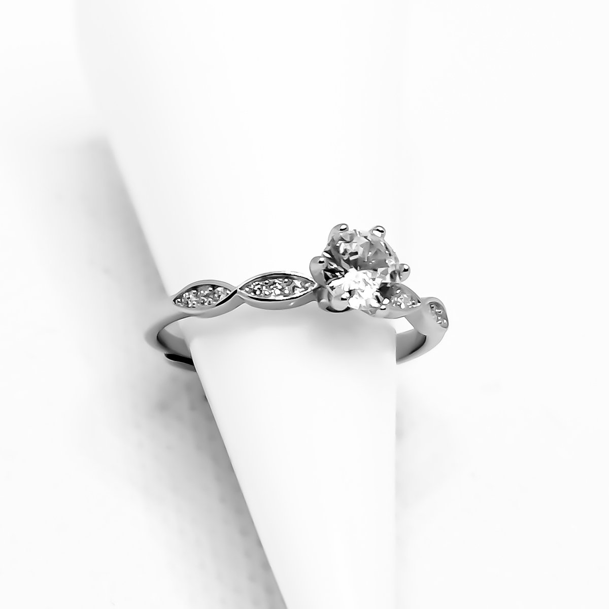 CouplesPicks belofte ring | 925 zilver | dames ring | zilveren ringen | zirkonia ring | verstelbare ring | verlovingsring | vriendschapsring | cadeau voor vriendin | matchend ring